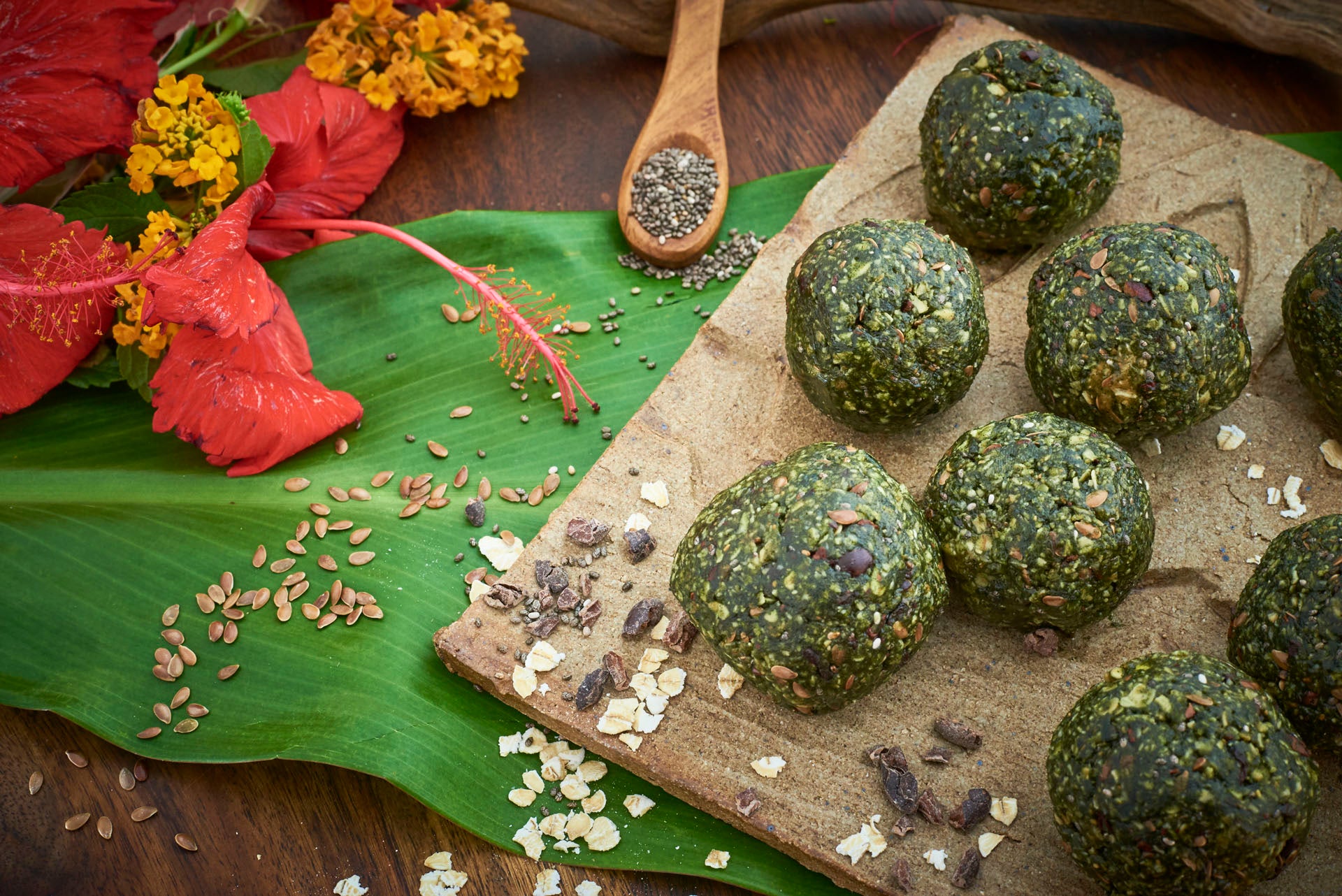 Spirulina Energy Balls Nutrex Hawaii