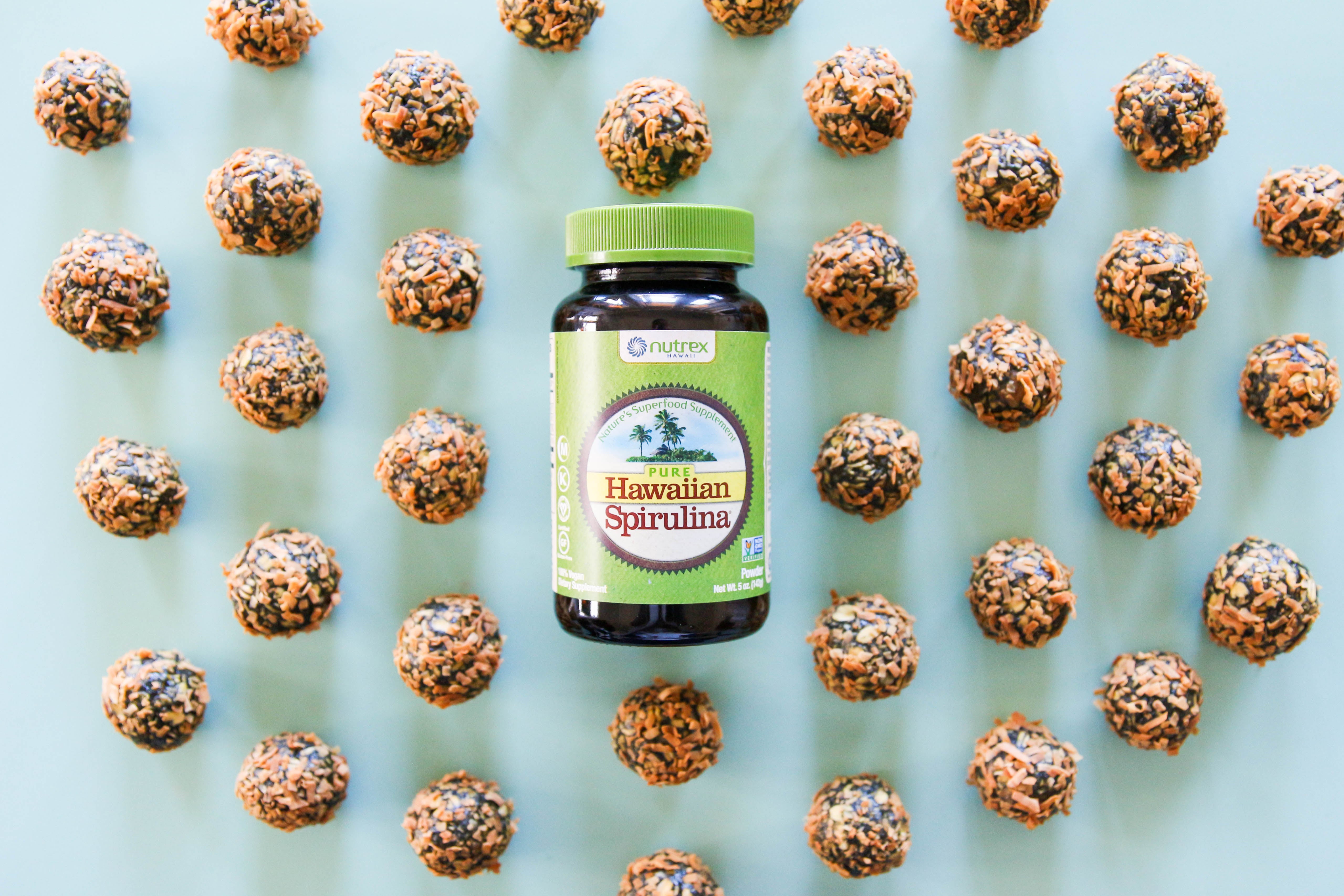 Spirulina Oat Protein Balls
 – Nutrex Hawaii