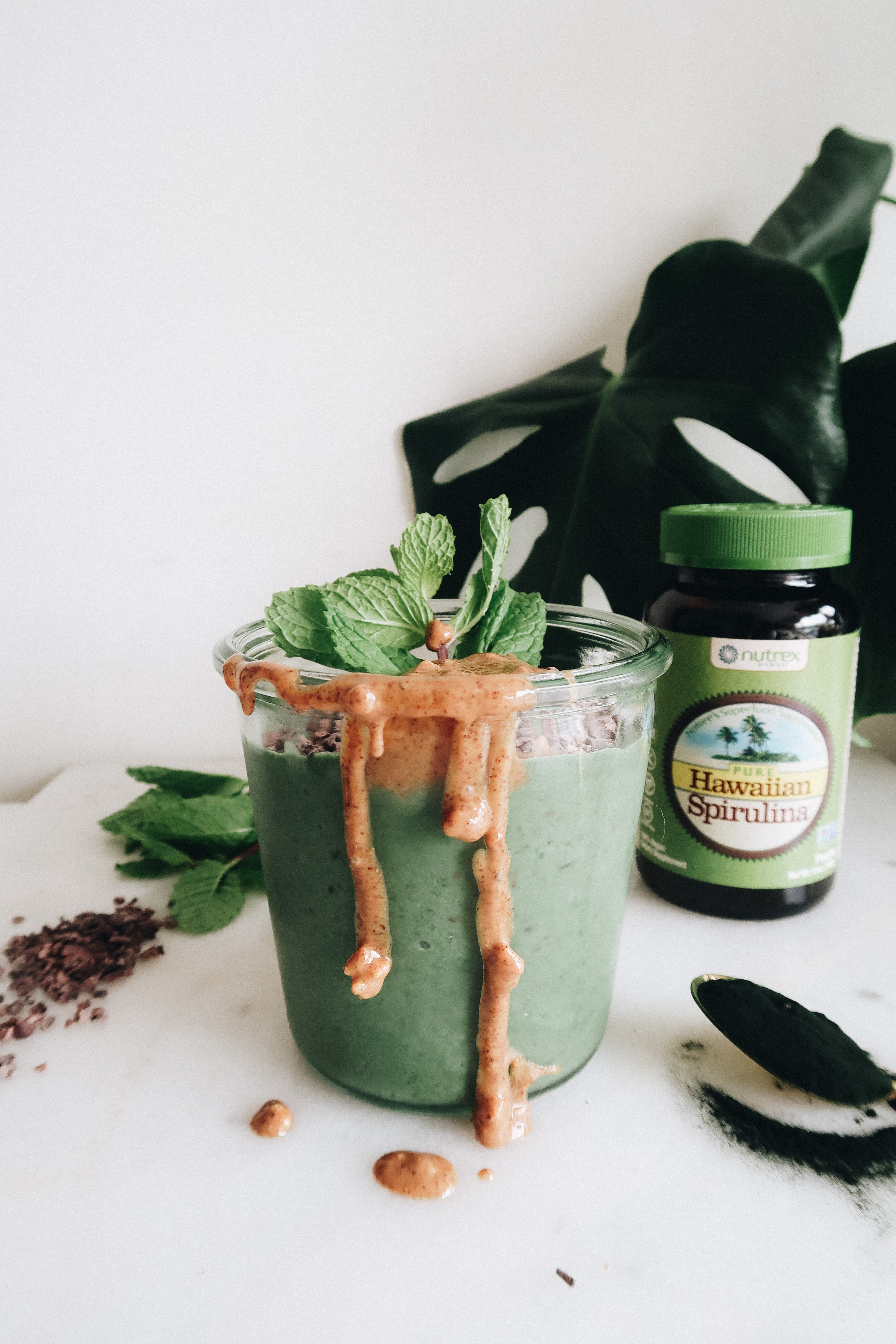 Mint Chocolate Chip Smoothie – Nutrex Hawaii