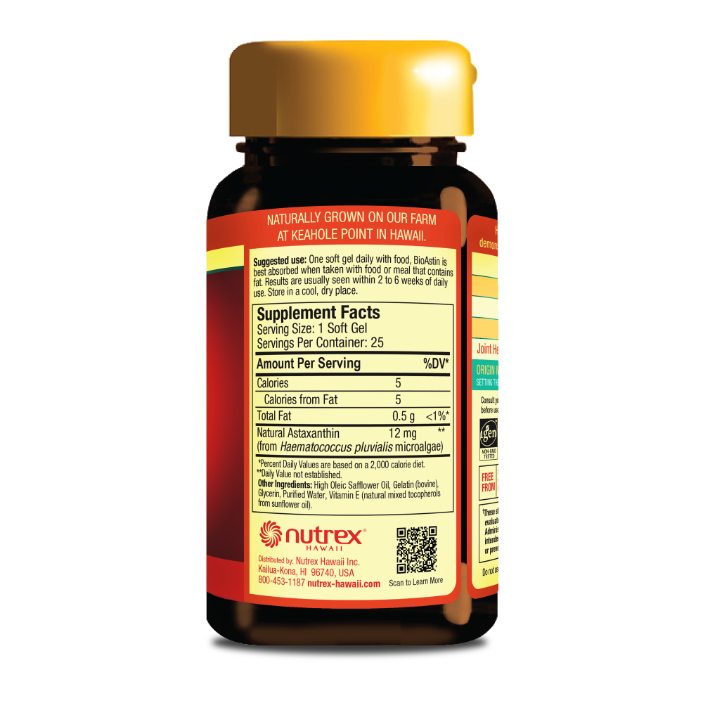BioAstin Hawaiian Astaxanthin 12mg - 25ct
