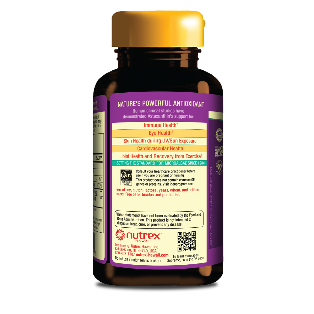 BioAstin Supreme - 6mg VEGAN Astaxanthin