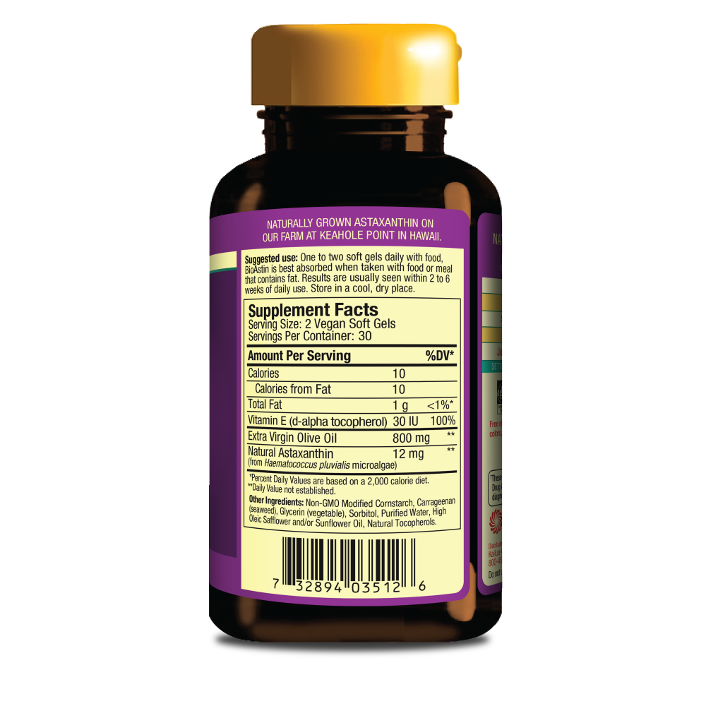 BioAstin Supreme - 6mg VEGAN Astaxanthin