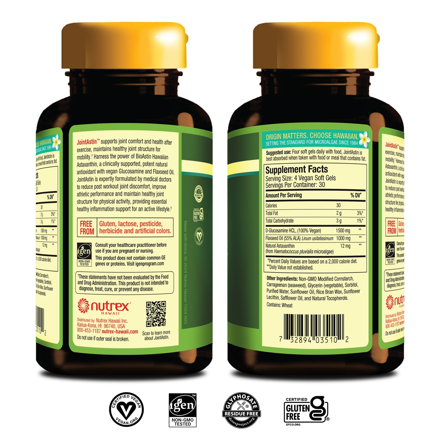 JointAstin - 120ct Vegetarian Astaxanthin