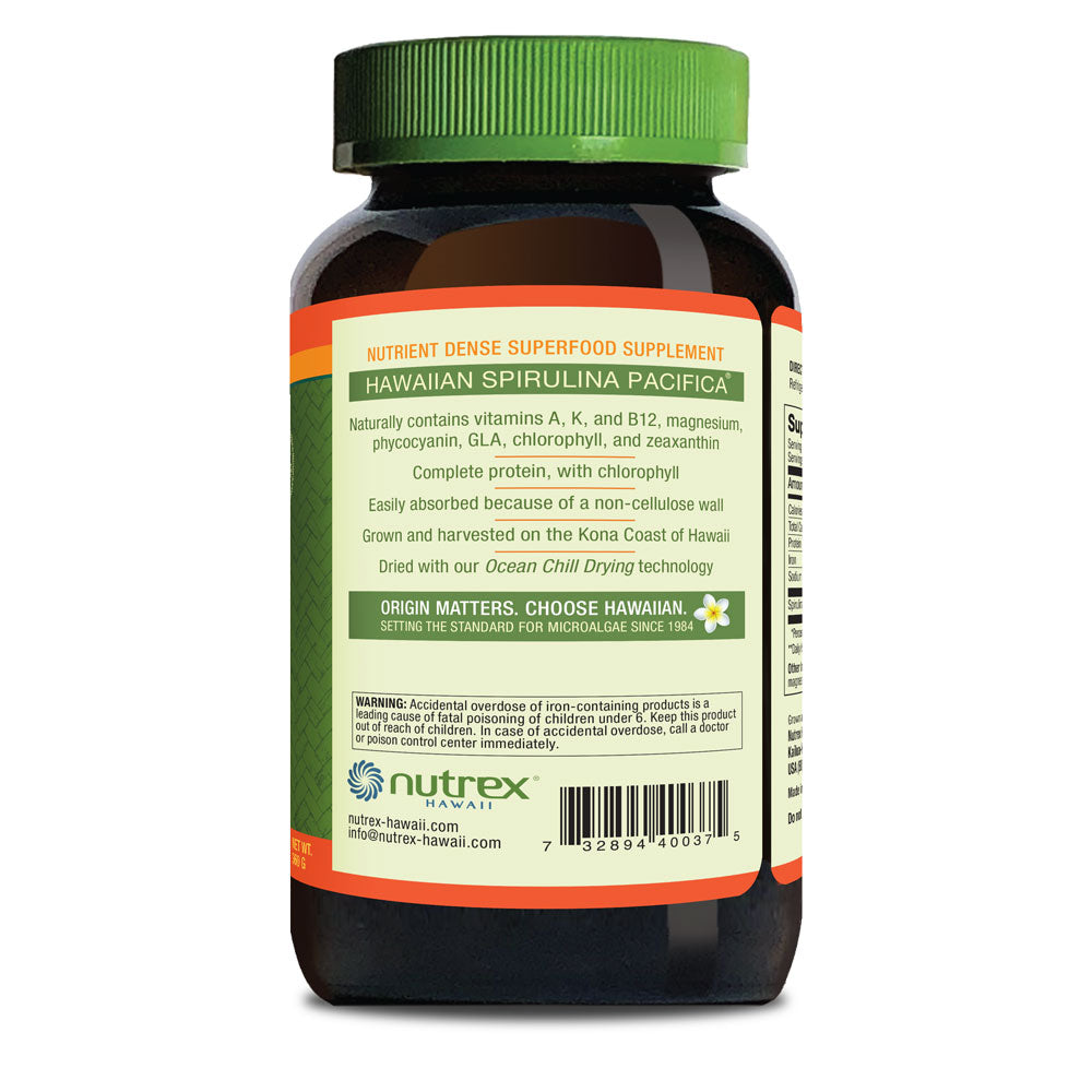 Hawaiian Spirulina 1000mg Tablets 360ct