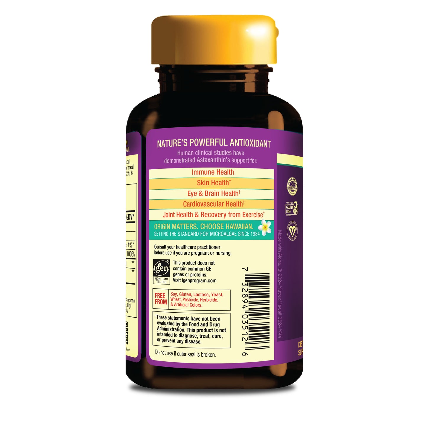 BioAstin Supreme - 6mg VEGAN Astaxanthin