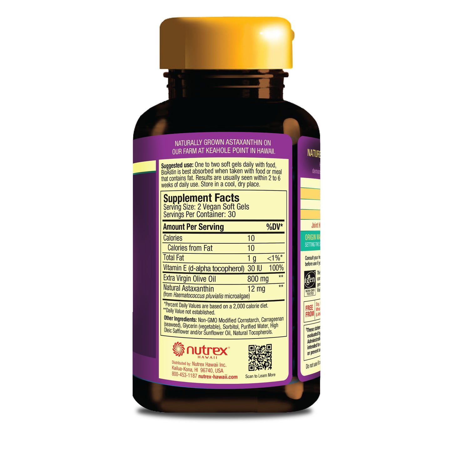BioAstin Supreme - 6mg VEGAN Astaxanthin