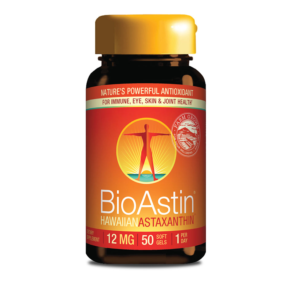 BioAstin Hawaiian Astaxanthin 50ct 12MG