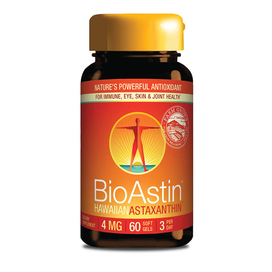 BioAstin Hawaiian Astaxanthin 60ct 4MG