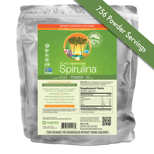 Hawaiian Spirulina Powder 5lb. Powder