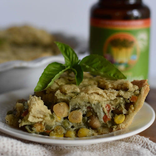Chickpea Hawaiian Spirulina Pot Pie