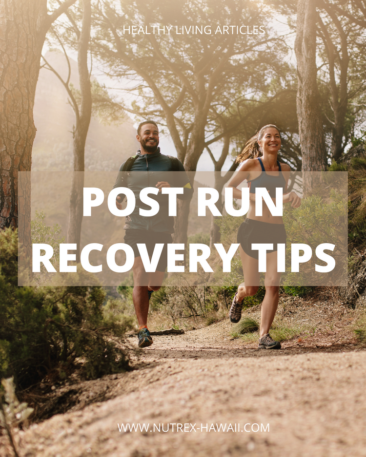 Post Run Recovery Tips Nutrex Hawaii
