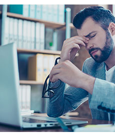 Staring at a Screen All Day? Protect Your Eyes From Blue Light