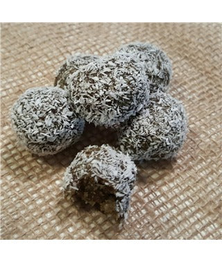 Coconut Walnut Spirulina Energy Bites