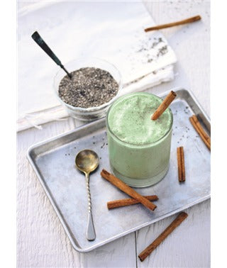 Chai Smoothie with Spirulina