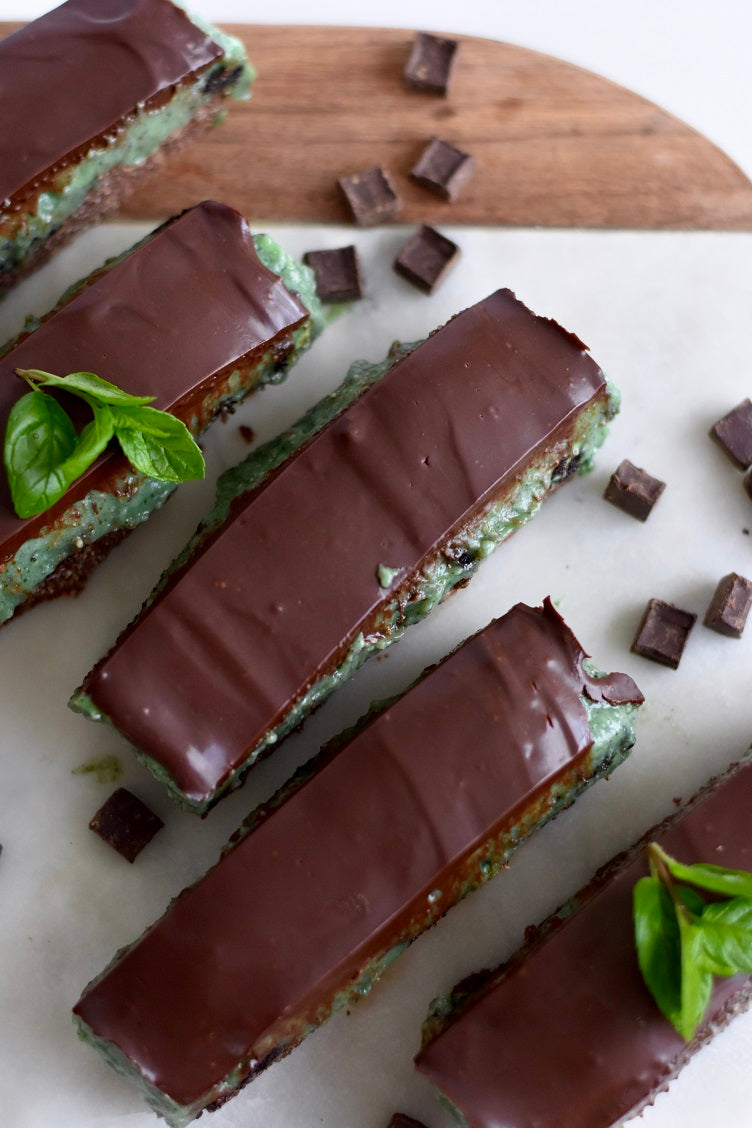 Mint Cream Slice