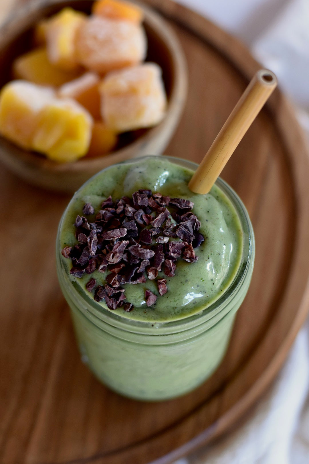 Mango Coconut Green Smoothie