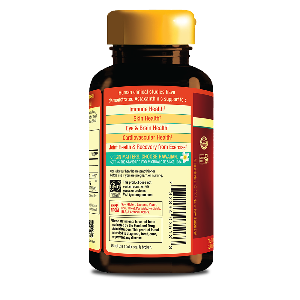 BioAstin Hawaiian Astaxanthin 4mg - 120ct