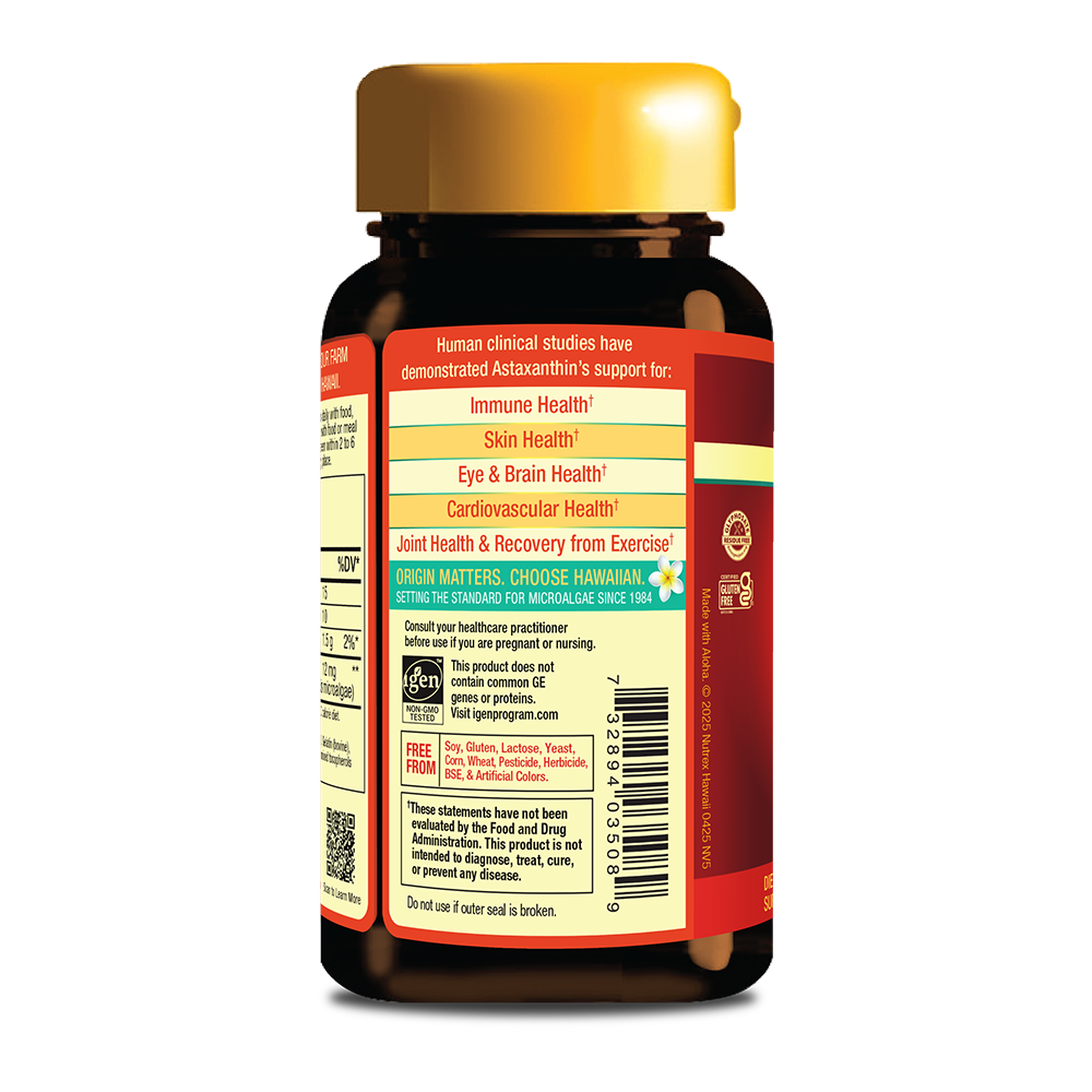BioAstin Hawaiian Astaxanthin 4mg - 60ct