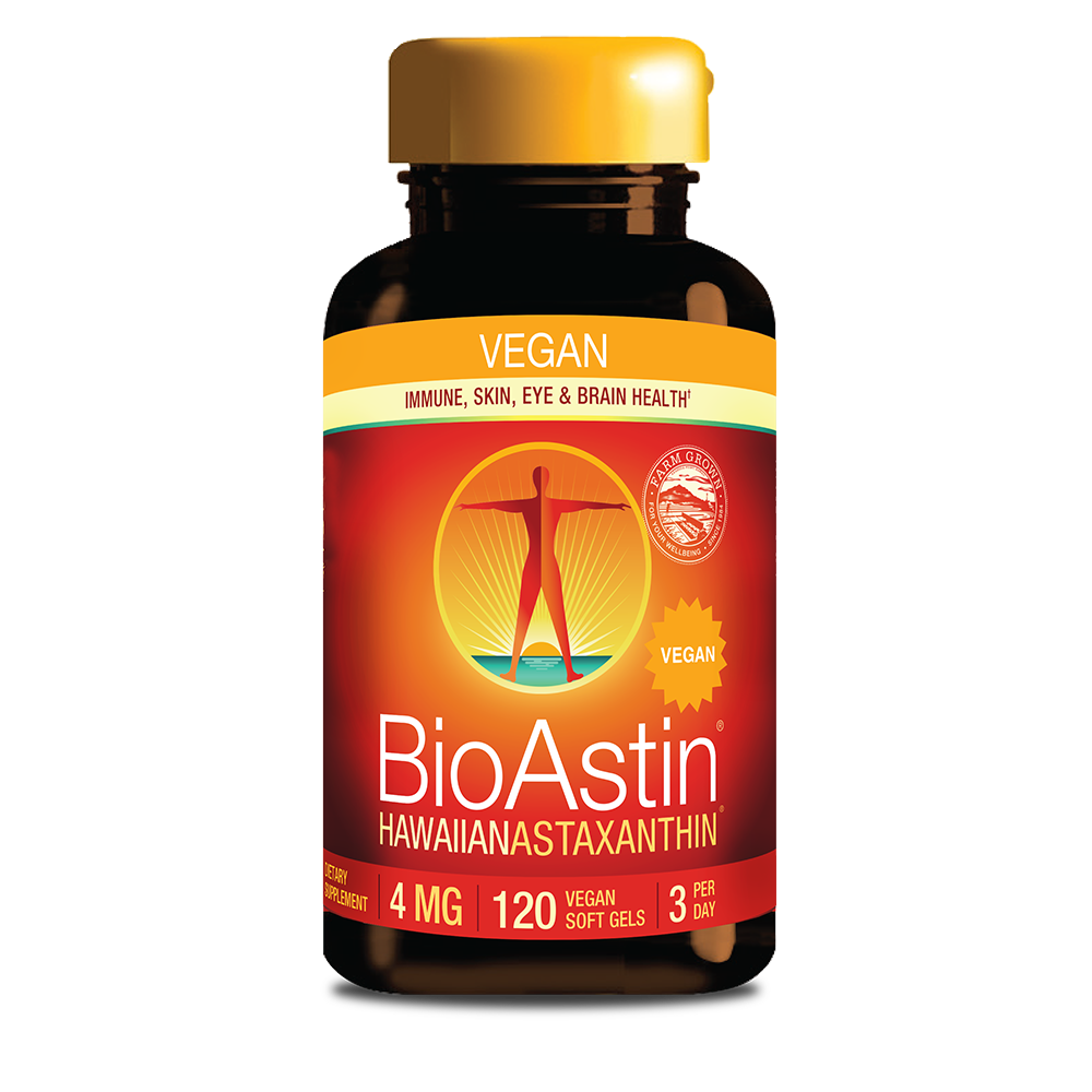 BioAstin Hawaiian Astaxanthin VEGAN - 4mg 120ct