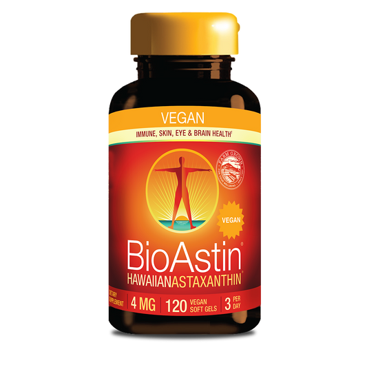 BioAstin Hawaiian Astaxanthin VEGAN - 4mg 120ct