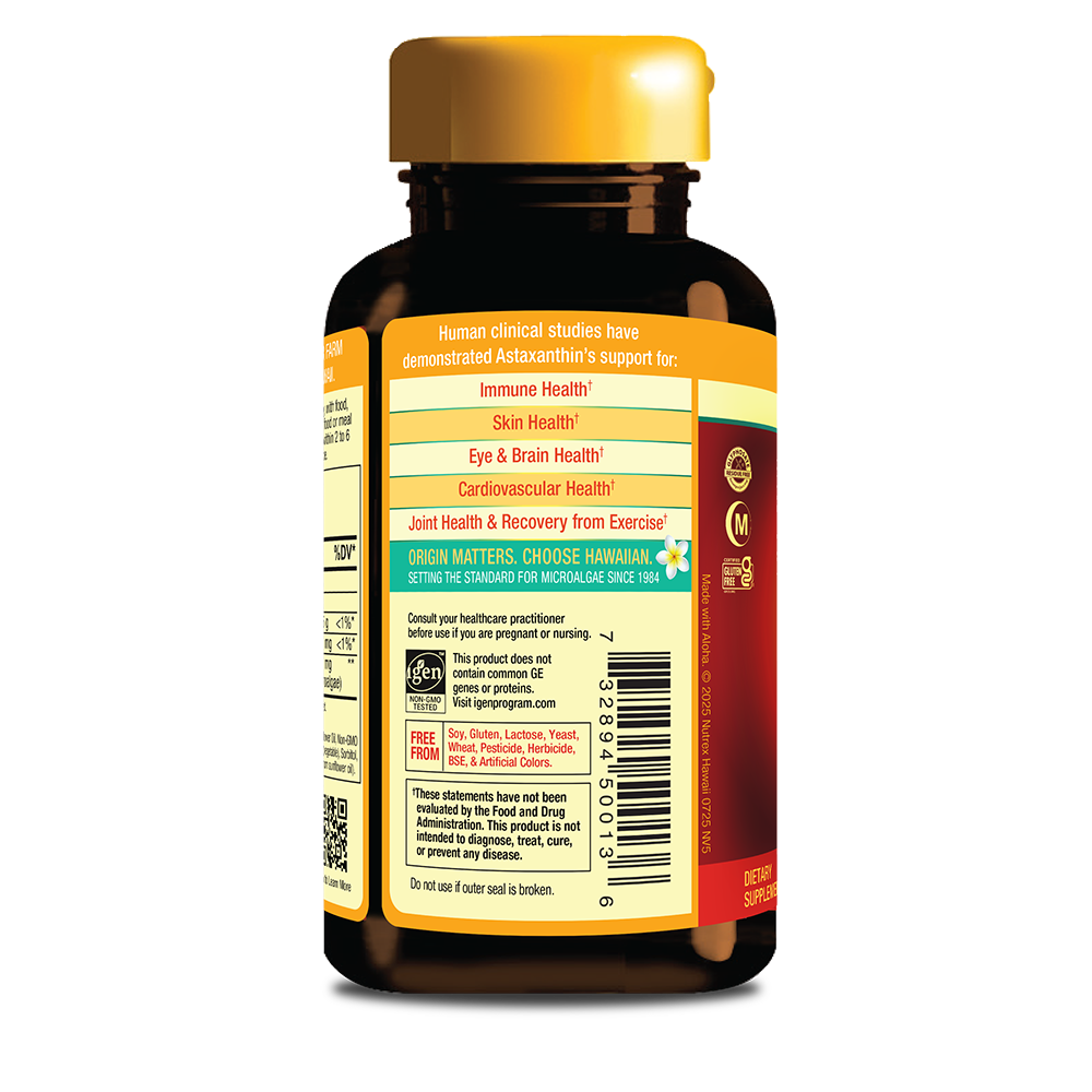 BioAstin Hawaiian Astaxanthin VEGAN - 4mg 120ct