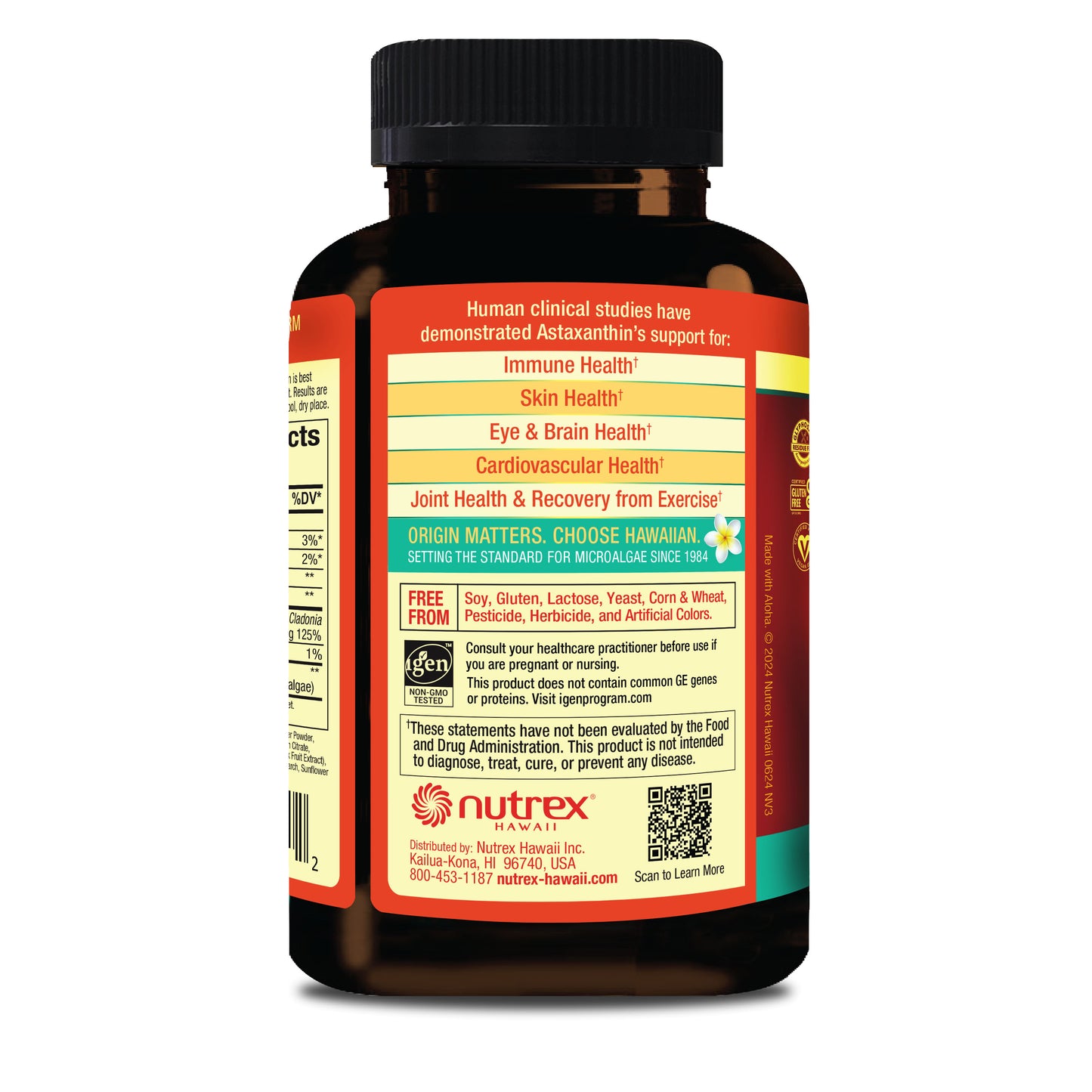 BioAstin Hawaiian Astaxanthin Gummies 12mg - 30 Day Supply