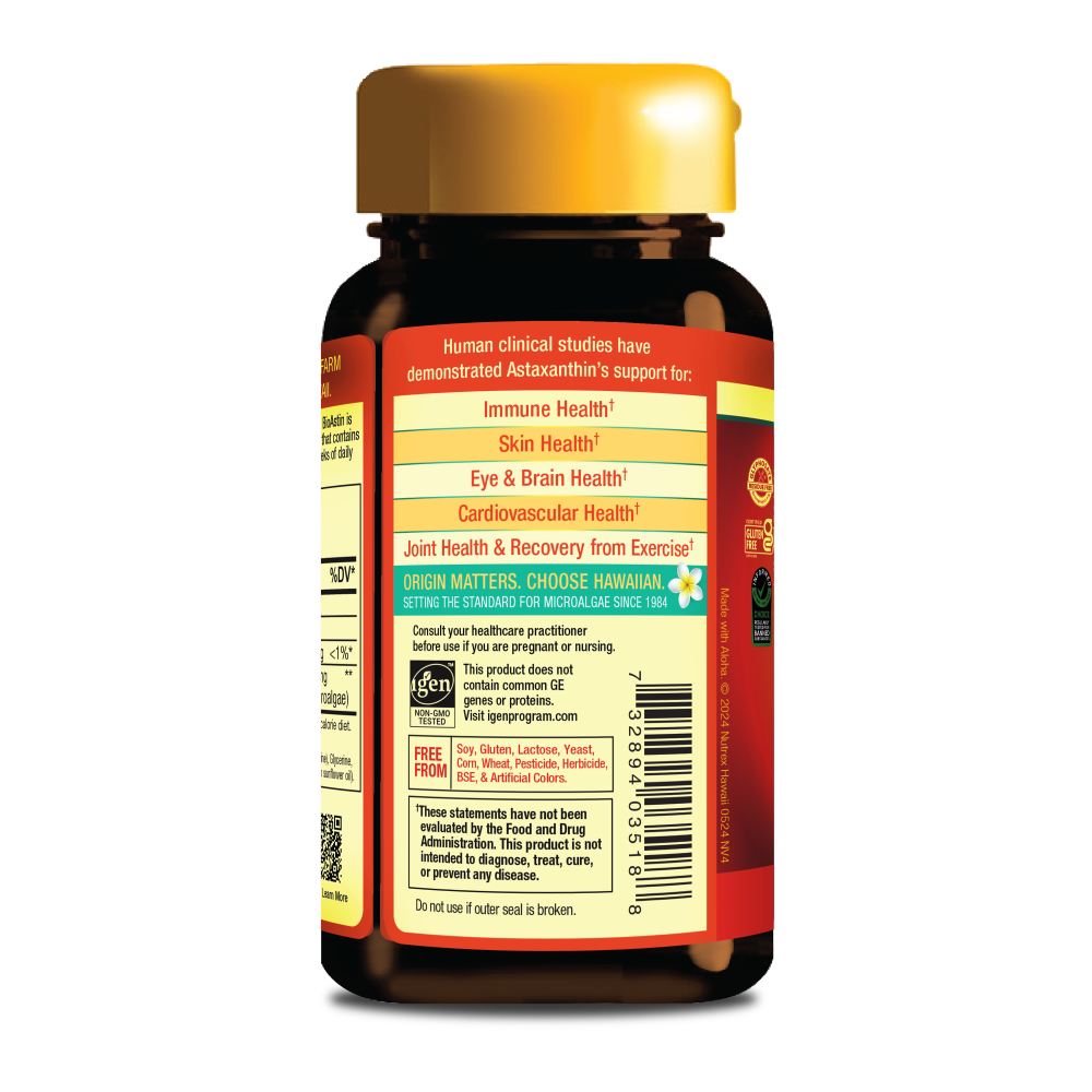BioAstin Hawaiian Astaxanthin 12mg - 50ct