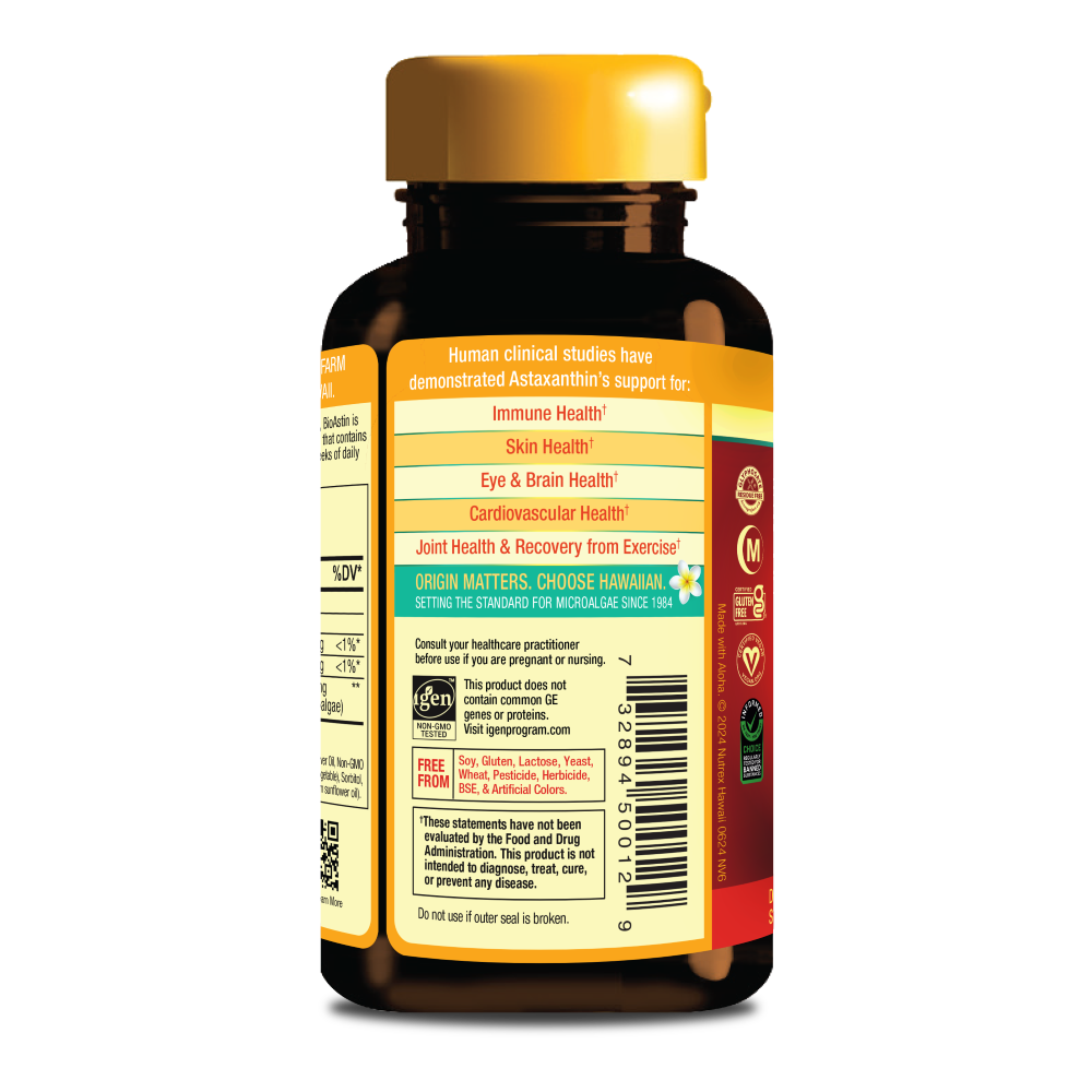 BioAstin Hawaiian Astaxanthin VEGAN - 12mg 75ct