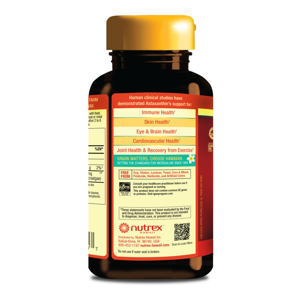 BioAstin Hawaiian Astaxanthin 4mg - 270ct