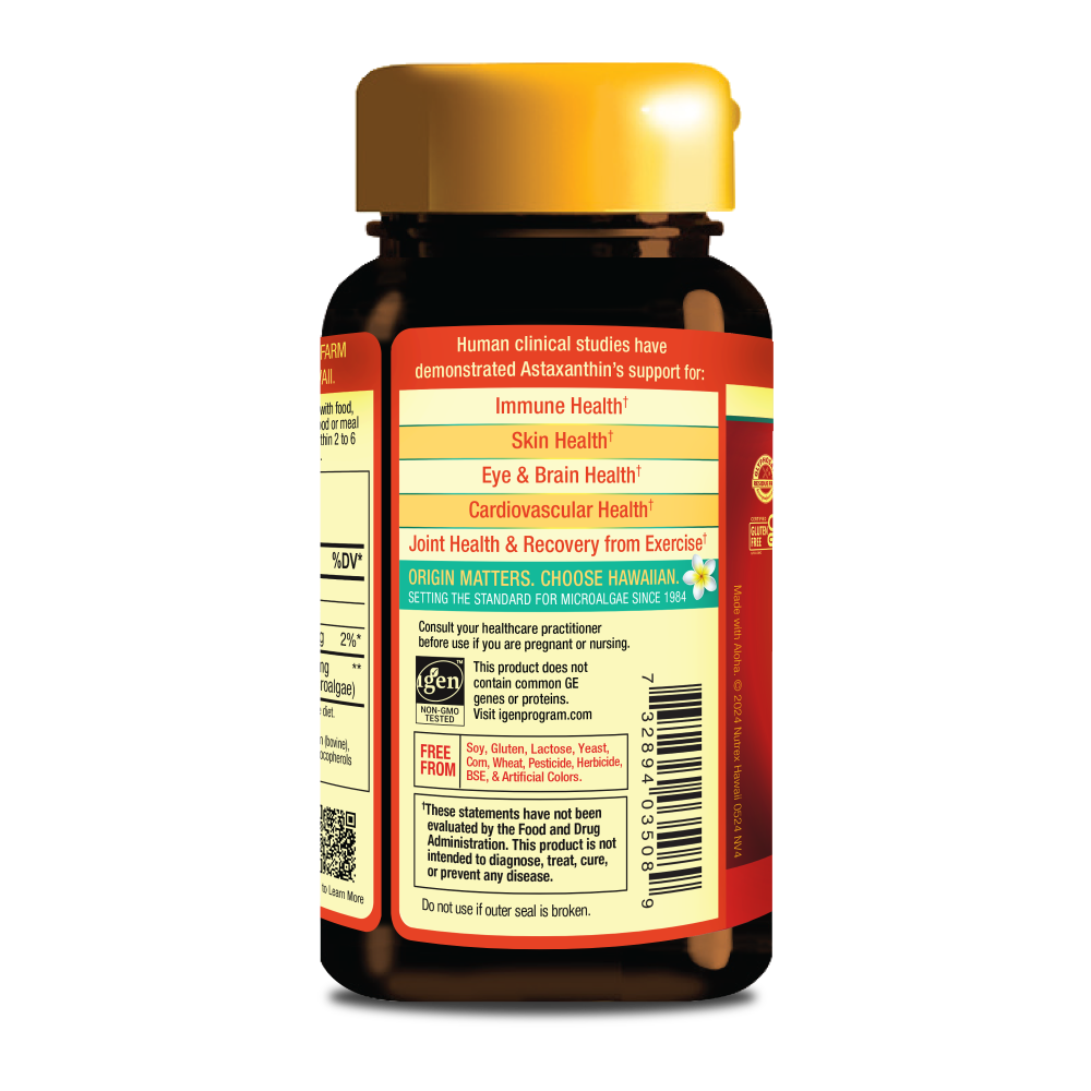 BioAstin Hawaiian Astaxanthin 4mg - 60ct