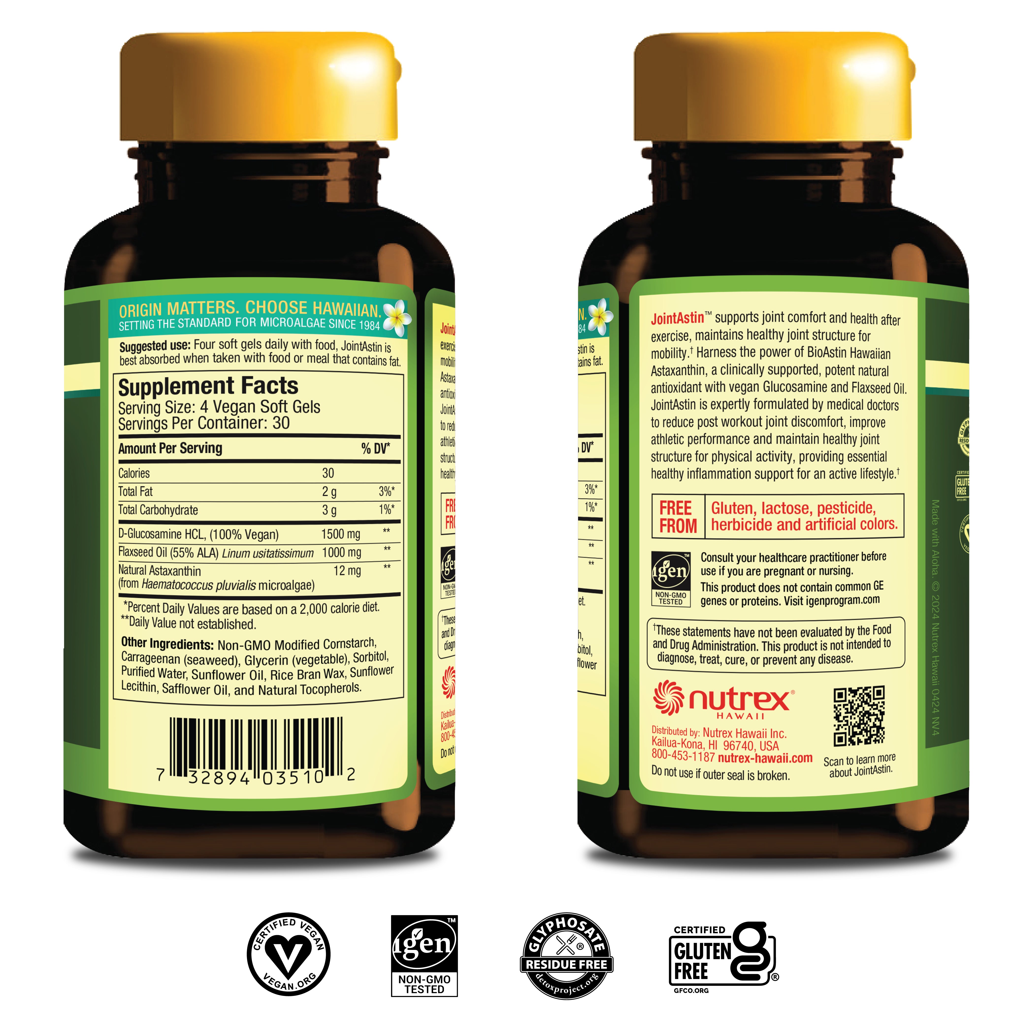 JointAstin - 120ct Vegetarian Astaxanthin