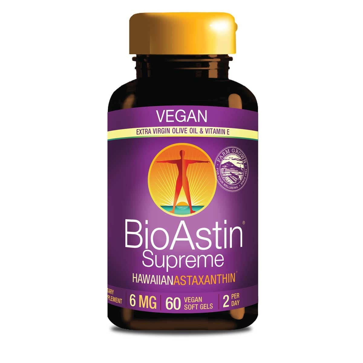 BioAstin Supreme - 6mg VEGAN Astaxanthin