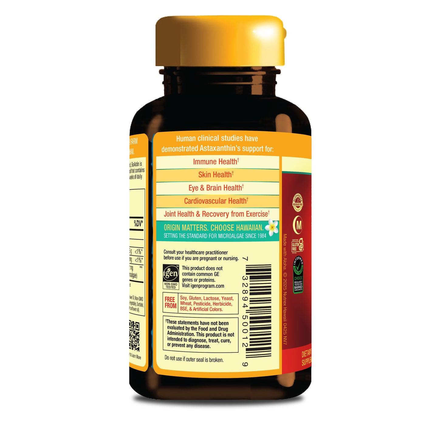 BioAstin Hawaiian Astaxanthin VEGAN - 12mg 75ct