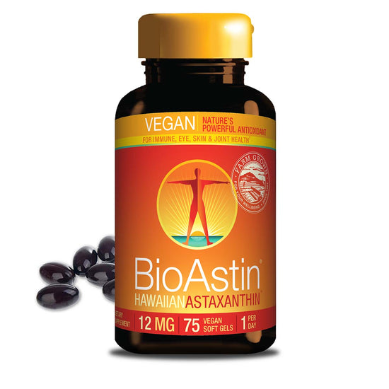 BioAstin Hawaiian Astaxanthin Vegan Formula 