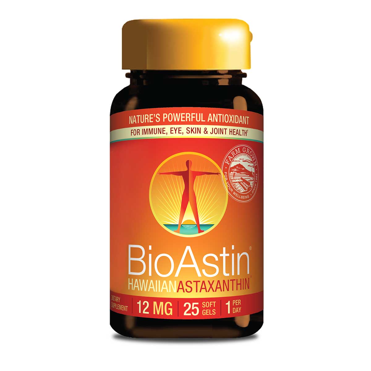 BioAstin Hawaiian Astaxanthin 12mg - 25ct